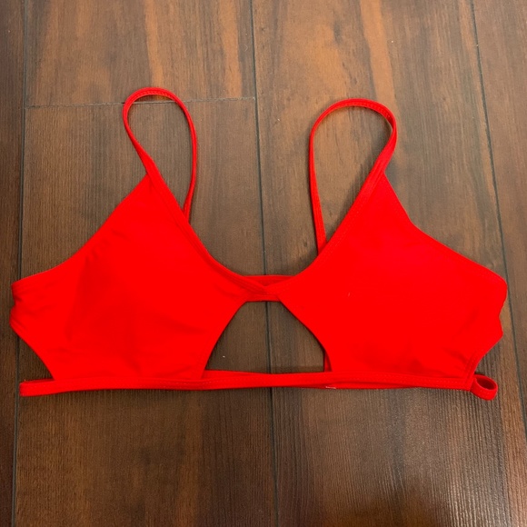Aqua Tropic Swimwear Other - Aqua Tropic Swimwear Alicante Red Bikini Top